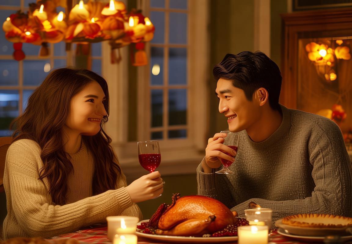 杨瀚森感恩节与女友共享烤火鸡，温馨陪伴共度佳节